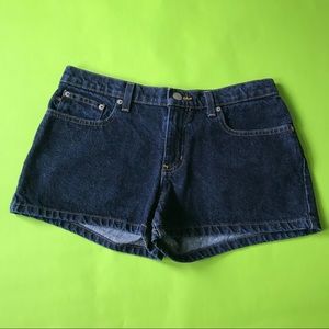Ralph Lauren Dark Wash Jean shorts